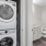 a washing machine in a room